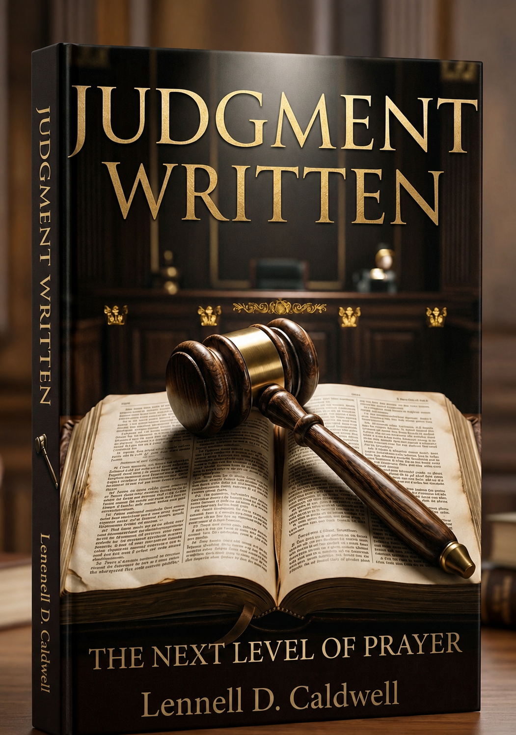 Judgment Written — upcoming book by Lennell D. Caldwell
